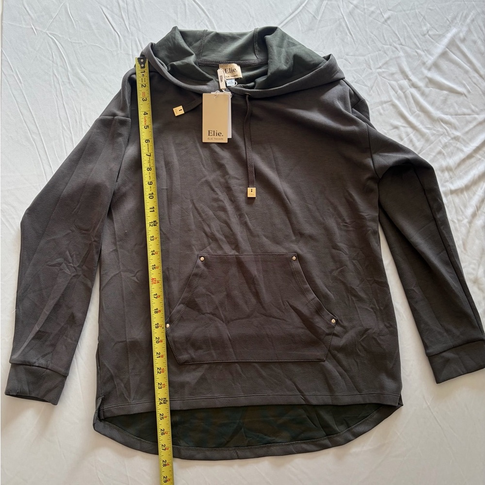 Women’s Green Smoke Hoodie Sweater